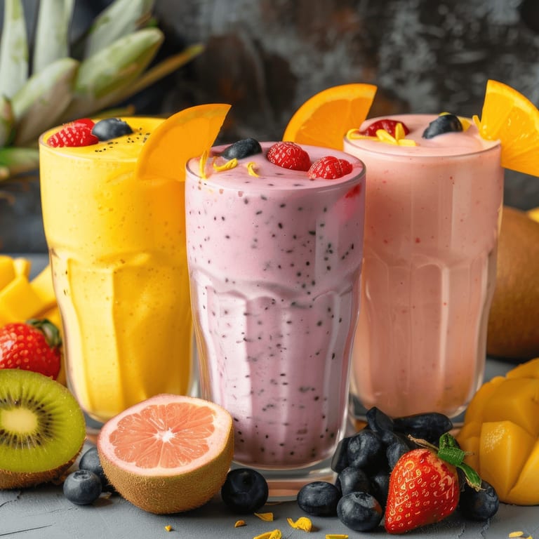 Delicious Smoothie Selection