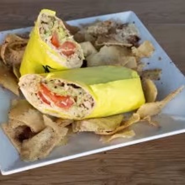 Hummus Sandwich.